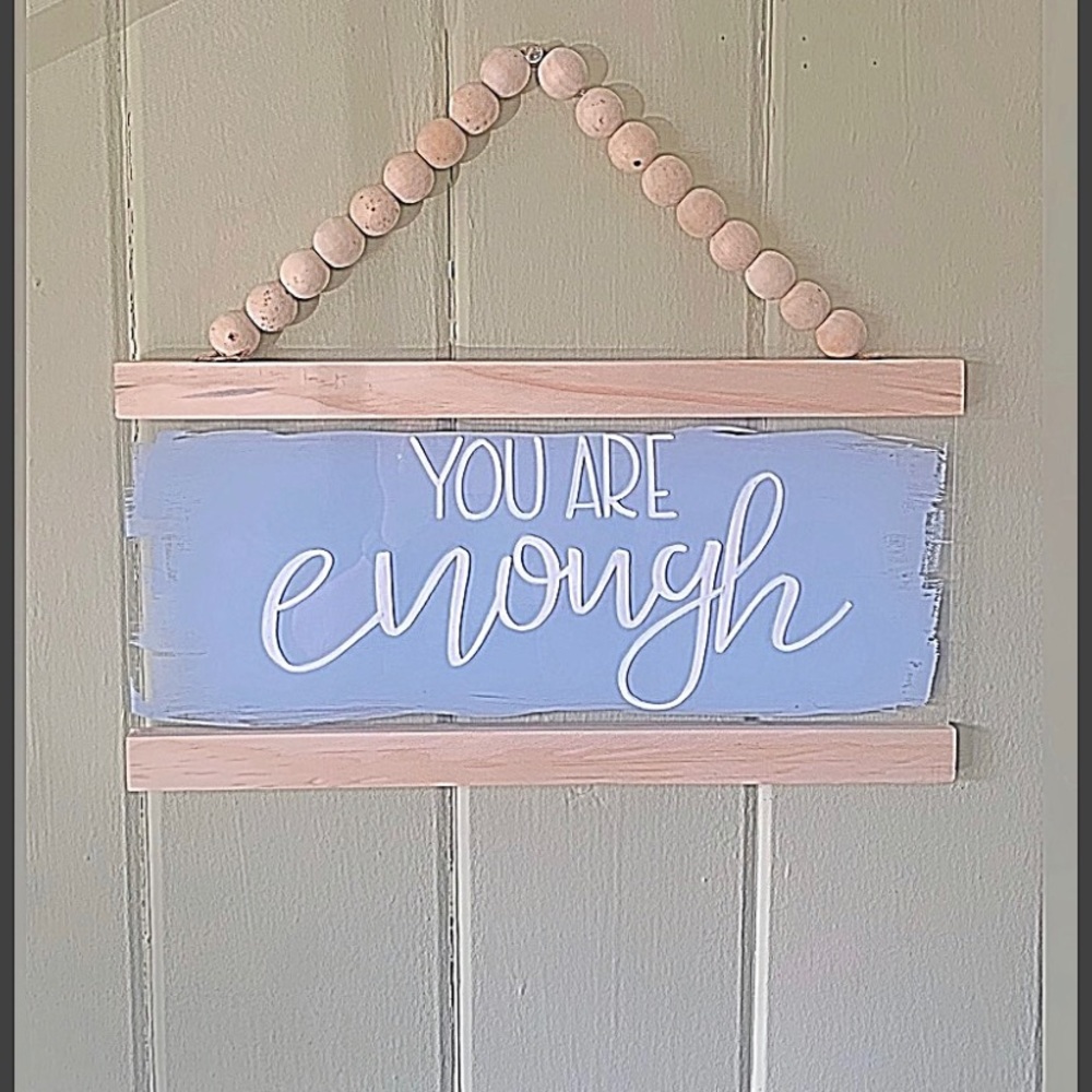 Handpainted Self Love Sign